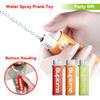 New Prank Water Spray Toy Lighter Model Decompression Toy Water Injection Practical Jokes Prank Children Adult Gifts