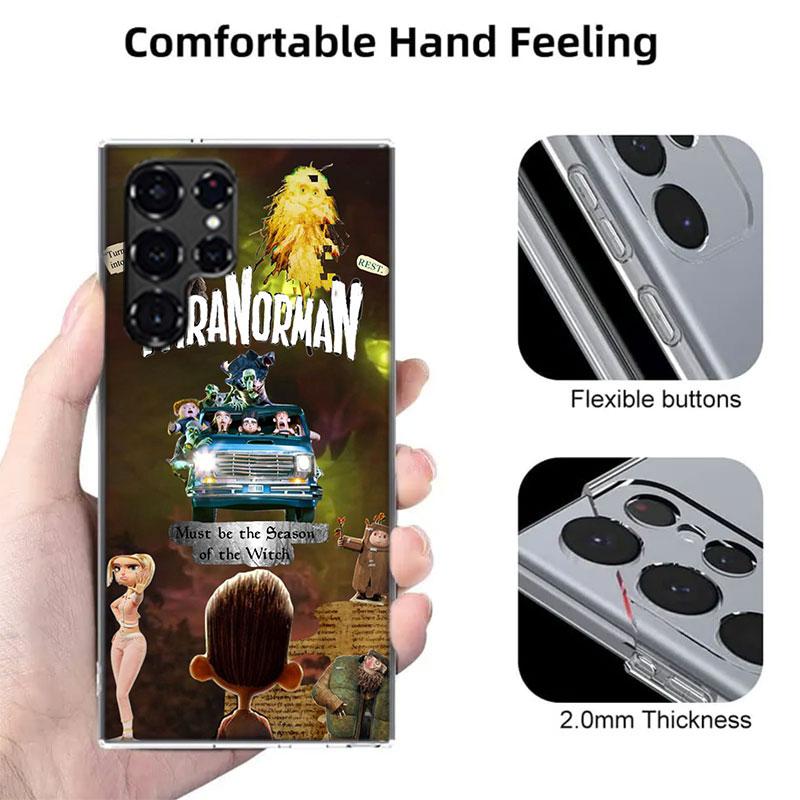 Cartoon Movie P-ParaNorman Cases Phone Case for Samsung Galaxy S26 Ultra S25 Edge S24 S23 FE S21 Plus S20 S22 S10 Cover TPU Capa