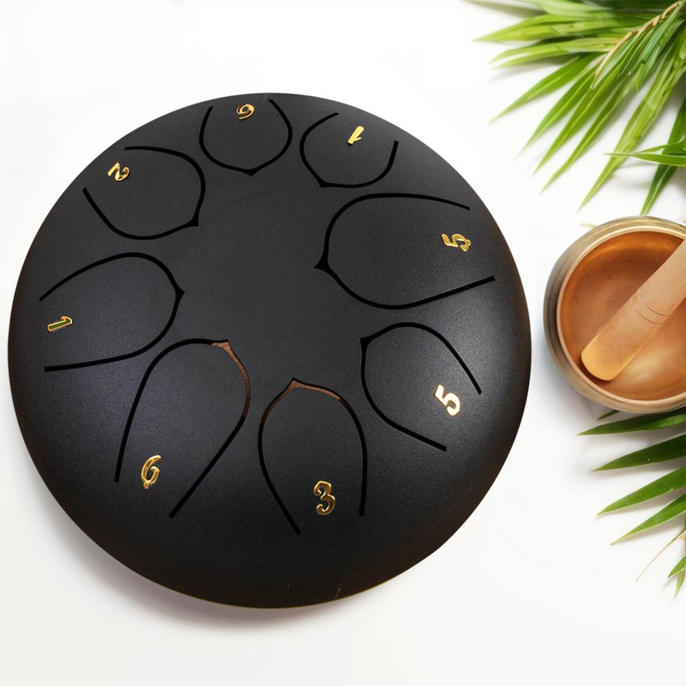 6-дюймовый 8-нотный ручной барабан Rain Chime Rain Drum инструмент для медитации йоги