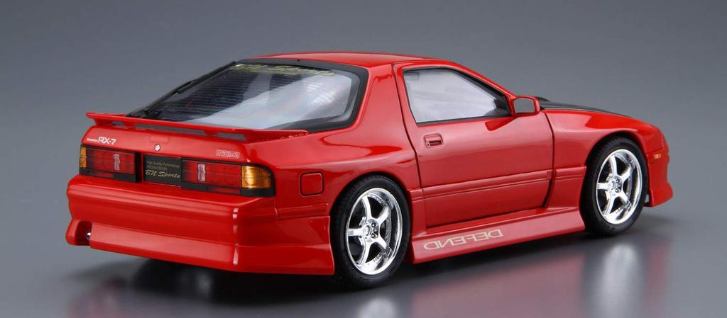 Aoshima Bunka Kyozai The Tuned Car Series Mazda BN Sports FC3S 1989 Plastic Model 1/24 No.40 RX-7