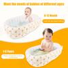 Baby Swimming Bathtub PVC Toddler Bath Tub Built In Air Pump Foldable Travel Shower Basin Inflatable Pool Children's Bathtub New