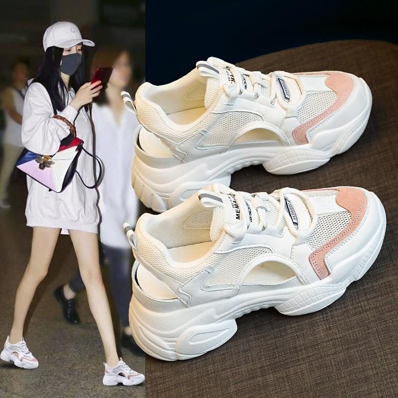 Fashion Fashion Women Sandals Summer New Lady Platform Chunky Comfortable Mesh Open Toe Casual Sports Sandals Ladies Shoes