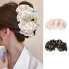 New Fabric Flower Hair Clips Hairpin Fashion Hair Accessories Large Hair Claw For Women Girl
