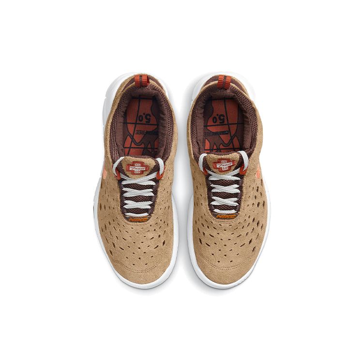 Nike Мужские кроссовки Free Run Trail Dark Driftwood Коричневые Dark-Riftwood Dark-Russet CW5814-200