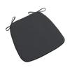 Modern Style Solid Color Cotton Linen Chair Cushion with Ties for Dining Chairs Kitchen Dining Chair Pad Cojines Decorativos