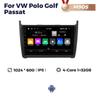 Navifly Wireless CarPlay Android Auto Radio для VW Volkswagen POLO 5 sedan 2008-2020 5G WIFI Car Multimedia 2DIN Stereo Receiver