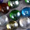 1 набор красные прозрачные плоские стеклянные бусины ручной работы DIY поделки украшения аквариумный декор аквариумный гравий стеклянные бусины