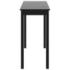 Bartisch MDF Black 115*55*107 cm