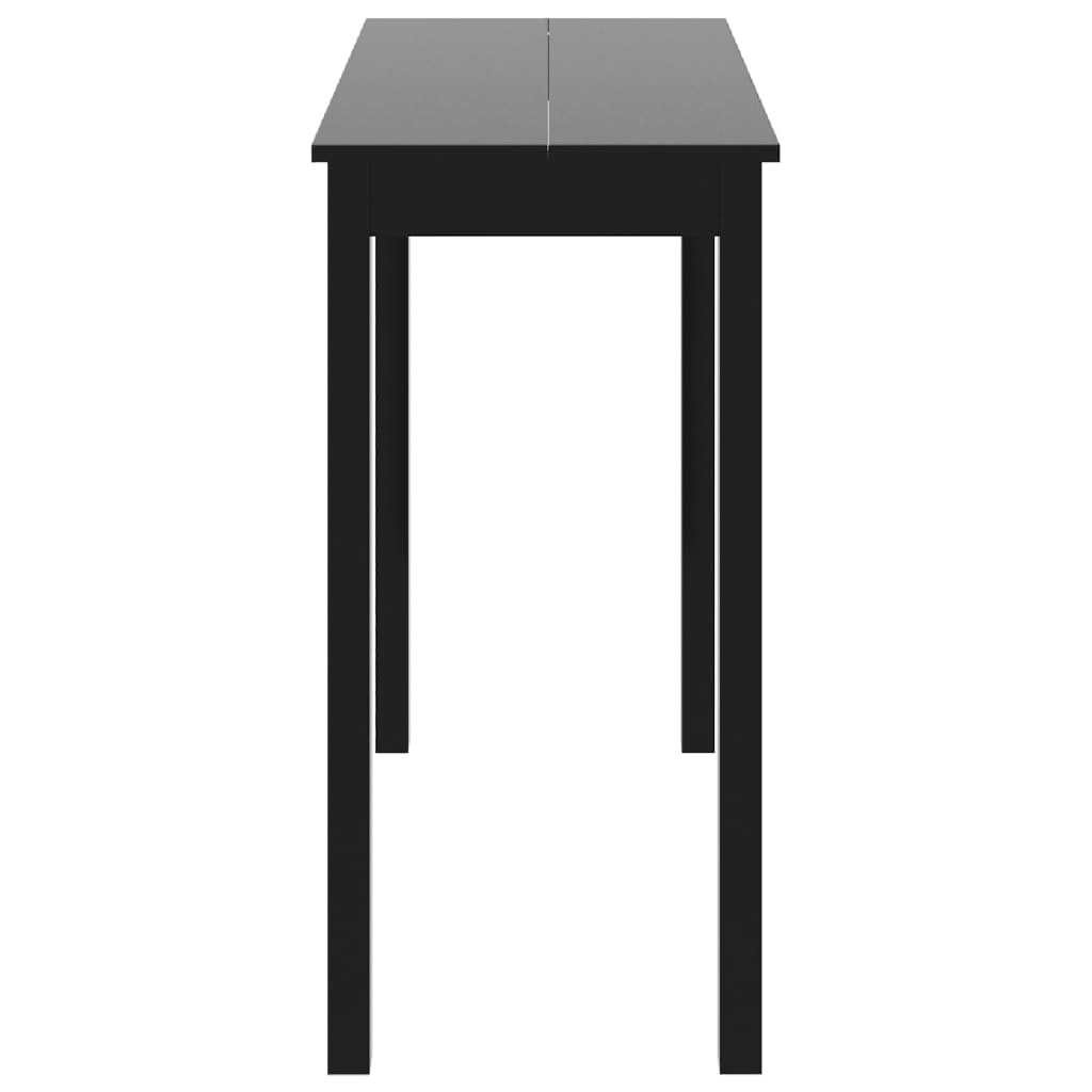 Bartisch MDF Black 115*55*107 cm