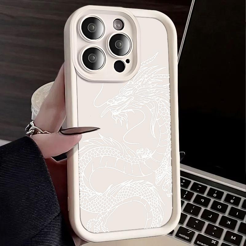 Чехол для OPPO Realme Note 50 60 60X GT Neo6 SE /GT 6T V60S V50S V50 V60 Funda Ударопрочный Силиконовый Мягкий Чехол для Телефона с Китайским Драконом