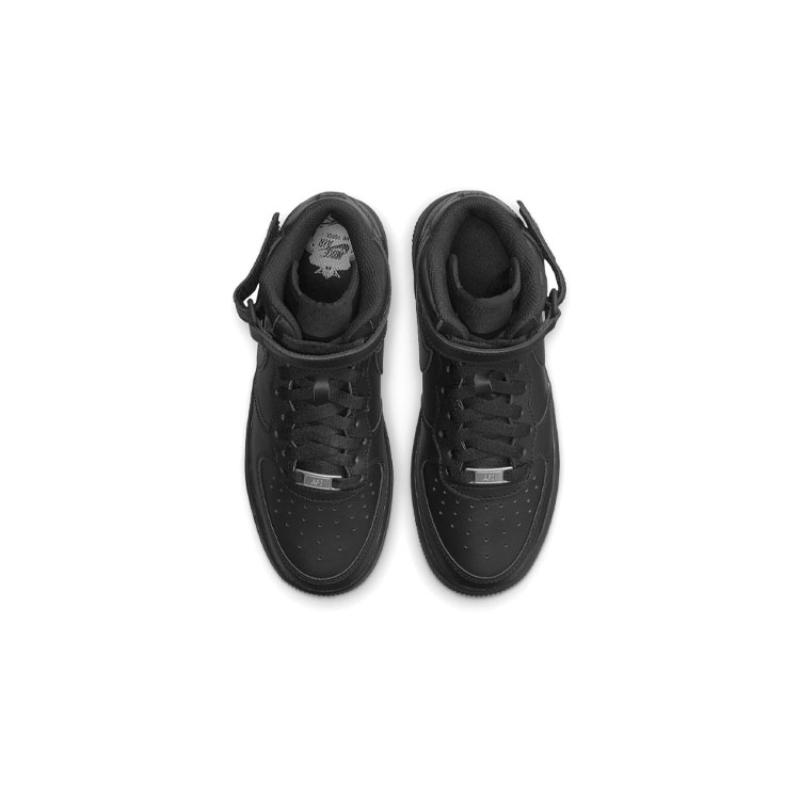 Nike Детские кроссовки Air Force 1 Mid "Triple Black" Кроссовки DH2933-001