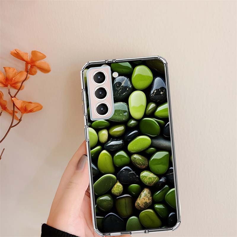 Formation of Rocks Clear Phone Cases for Samsung S26 Ultra Galaxy S25 Edge S24 S23 FE S21 Plus S20 S22 S10 Cover Patterned Compa
