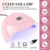 Acrylic Powder Nail Art Kit Full Set 42 Colors Glitter Nail Clipper Tool Home Manicure Set