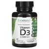 Vitamin D3, 2,500IU, 60 Veggie Capsules