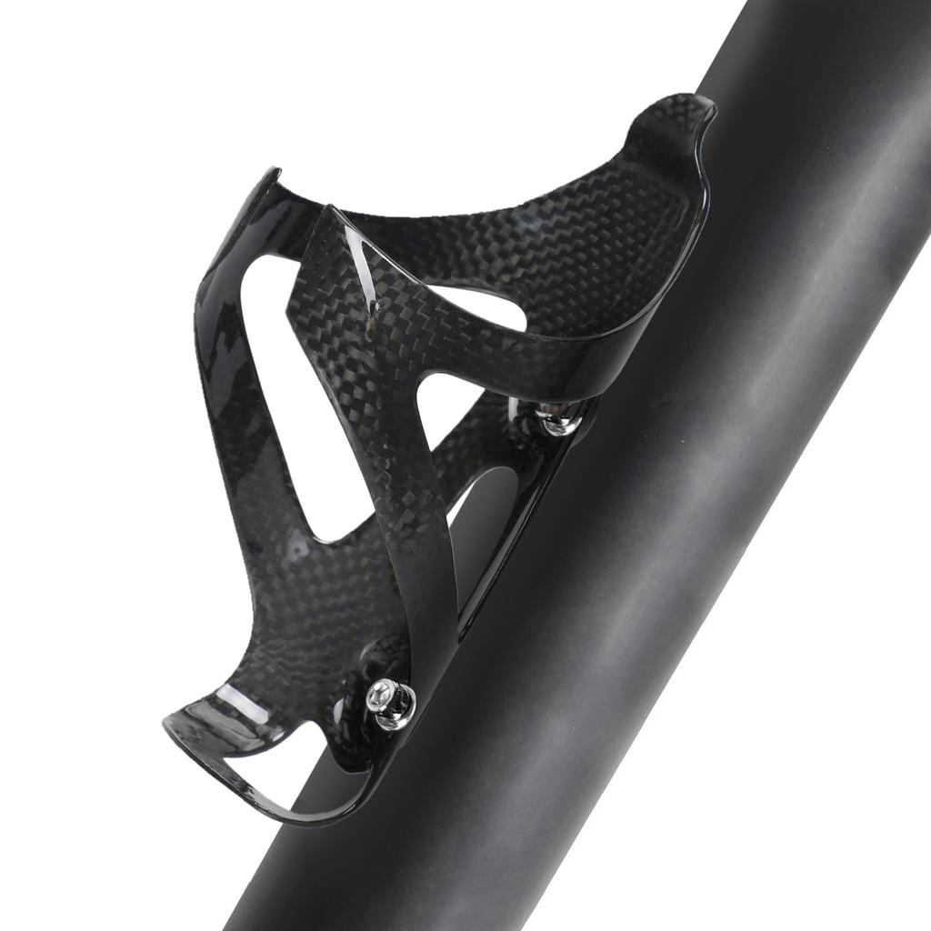 C-Fiber Cage Bike Water Bottle Holder Lightweight Durable Easy To Mount for 70-74mm Bottles