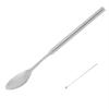 Extendable Fork Telescoping Spoon Stainless Steel Retractable Dinner Spoon Long-Handled Prank Fork Versatile Dining Tool for BBQ Camping
