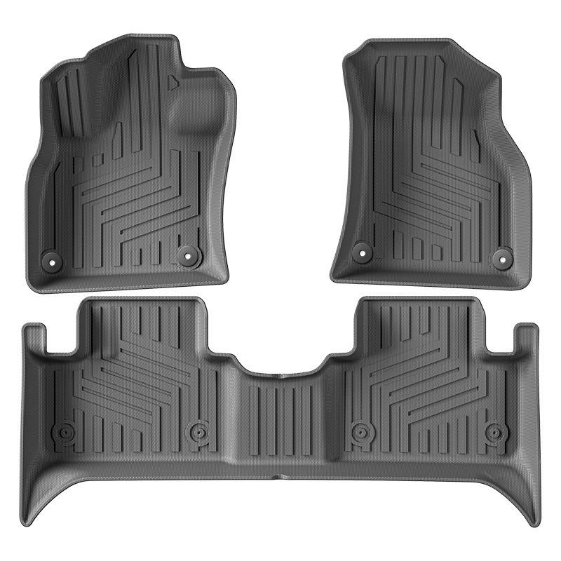 Durable TPE Floor & Trunk Mats for 21-25 Lynk & Co 01 Two-Wheel Drive, includes Backrest Mat