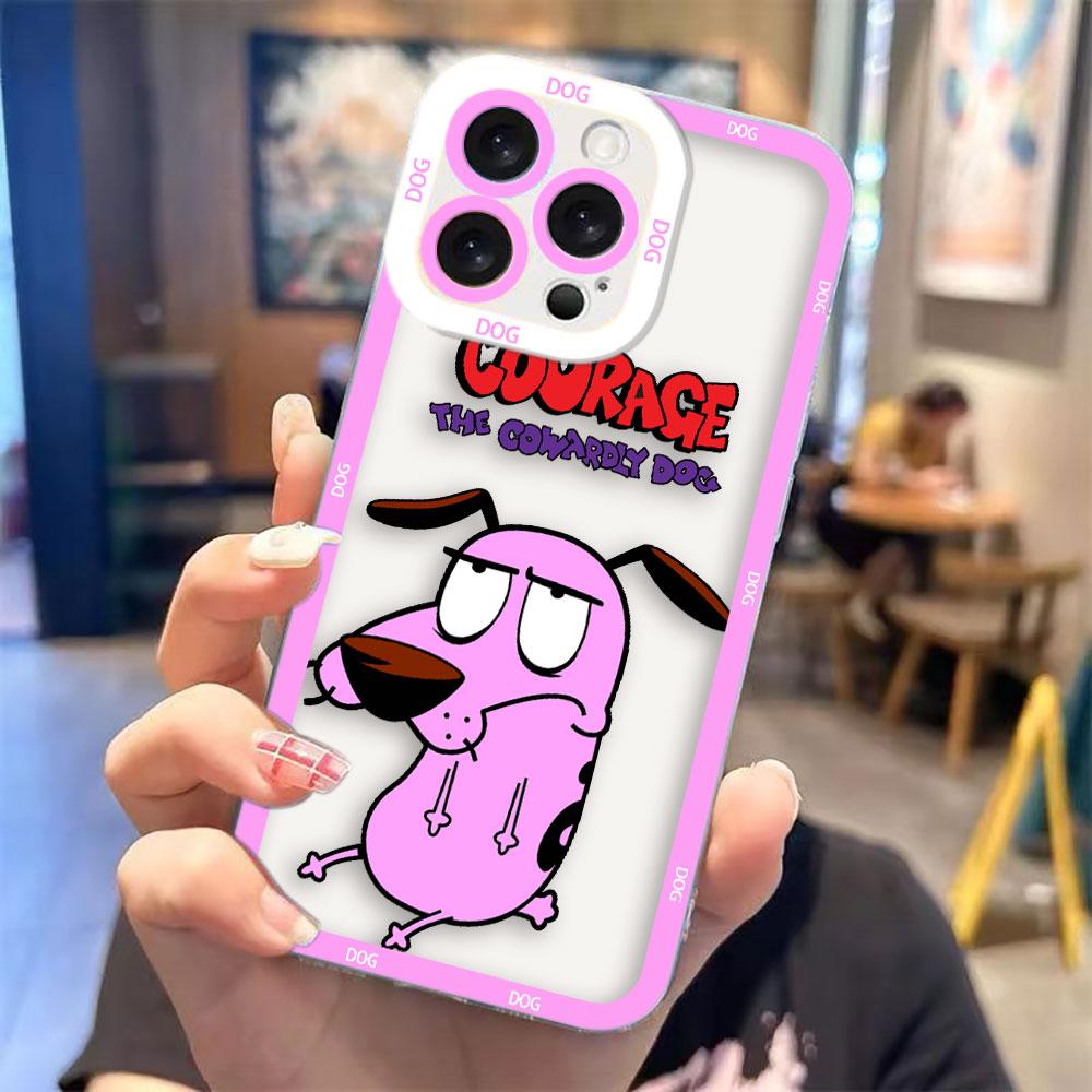 Courage Cowardly Dog Cover Phone Case For Redmi K40 K60 15C 14C 13C 13 12 12C 10 10C 10X 10A 9 9C 9T 9A 8 7 A1 A2 A3 A5 Case