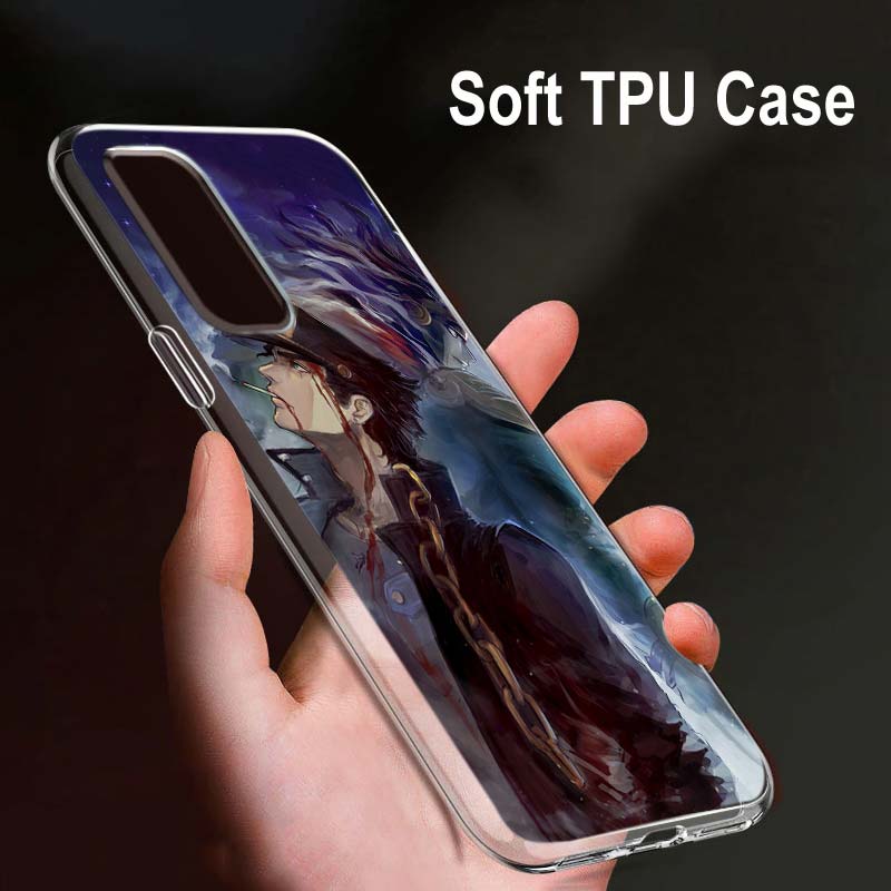 Jojo's Bizarre Adventure Jojo для OPPO Reno7 SE 6 5 ZF 4G 5G Find X2 X3 Neo Lite Pro Plus прозрачный мягкий чехол для телефона
