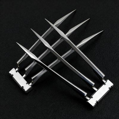 Люди Икс Росомаха Пластиковые Когти Реквизит для Ношения на Руках – Не заточенная Модель Волчьих Когтей для COS Новая.