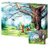 Пазл из 366 деталей - Сказочная встреча с Винни-Пухом (пластик), популярная корейская головоломка