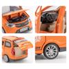 1:32 WULING Hongguang S Van, модель автомобиля из сплава, имитация литья под давлением металла, звуковые и легкие модели транспортных средств, коллекция детских игрушек