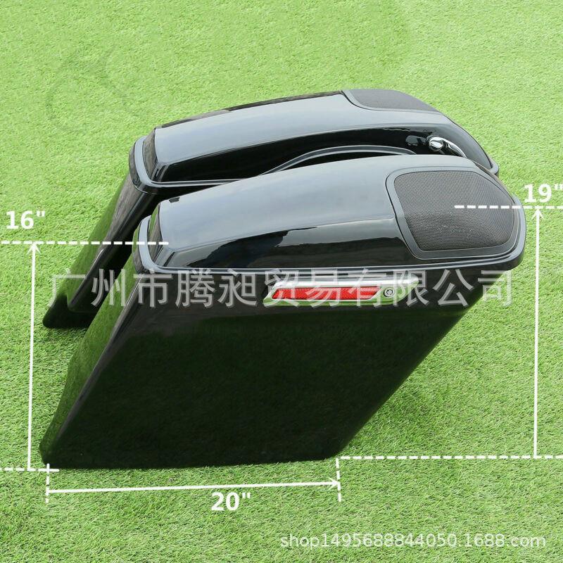 Модифицированный завышенный боковой кофр Harley Street Glide/Road King 14-20