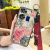 Lanyard Fashion Phone Case For ZTE Nubia Z60 Ultra For Mom Shockproof Protective Anti-knock Kickstand Chinese style Ring