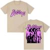 Kpop Katseye Member Classic Graphic T Shirt Korean Fashion Pop Music Aesthetic Streetwear Men Women Cotton Shortsleeved top