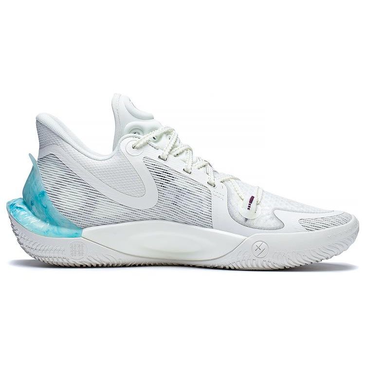 Li Ning Sonic 11 - Lingbo Enhanced Lateral Support Precision Grip Stability Men Basketball Shoes Cloud-White ABAT021-2