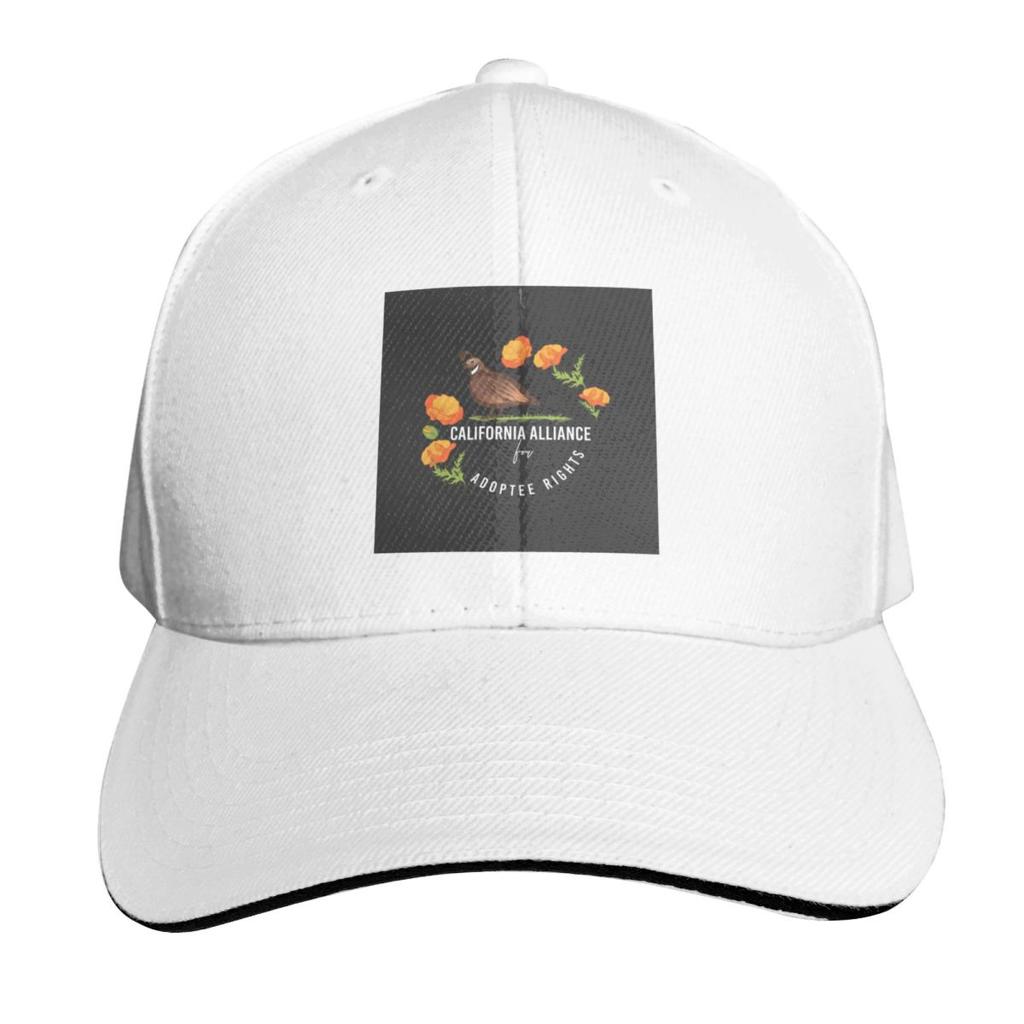 CA adoptee rights logo black Baseball Cap Unisexs big size hat Icon Fashion Beach Sunhat Unisex Caps Womens