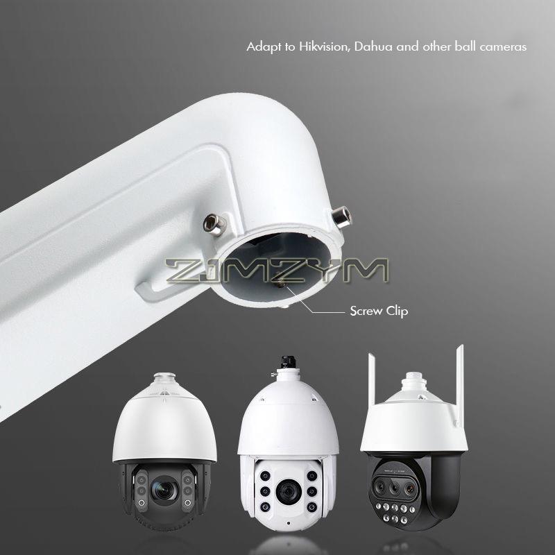 Wall Mount Bracket for Dome Cameras, CCTV IP Surveillance Camera Holder Mount Aluminum Alloy Outdoor Indoor Dome IP Camera Mount