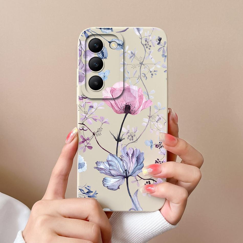 For Vivo V30 Lite V30E V30SE Phone Case Cool Bear Full Coverage Anti Drop Bumper For Vivo V30Lite V30 SE Liquid Silicone Fundas