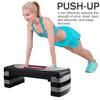4 уровня ПП и АБС серый и черный аэробный степпер райзер тренажерный зал сверхмощный кардио фитнес скамья новый