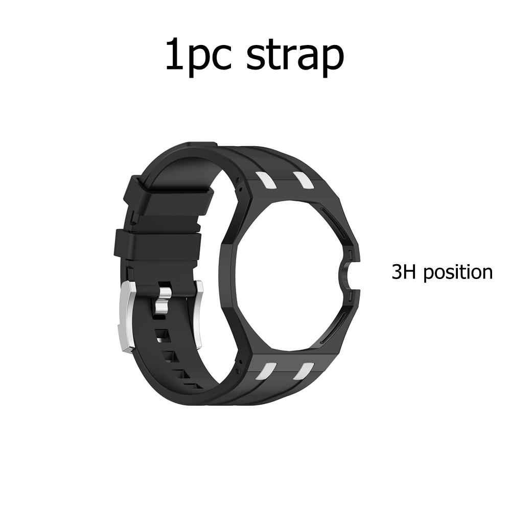 Силиконовый ремешок для часов, подходит для Swatch Royal Pop, корпус часов из поликарбоната, силиконовый ремешок, карманный кошелек-перевертыш, аксессуары для наручных часов