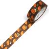 Малярная лента Kamiiso Sansho Domestic Washi x 7 м, цвет оранжевый, шоколад, сделано в Японии, 15 мм, SAIENUR-3042