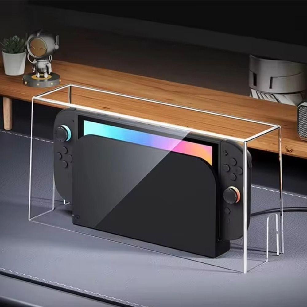 Transparent Dust Cover Acrylic Protector Case for Nintendo Switch2 Game Accessories