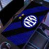 Inter Milan Mouse Pad, Large Gaming Desk Mat, Non-slip XXL Mousepad for Laptop & Tablet, Mini PC Playmat with Stitched Edges