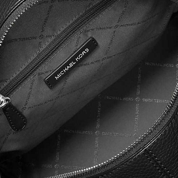 Michael Kors Регулируемый ремень Кожаный рюкзак Средний Унисекс Рюкзак Черный 35T5SM9M1L-BLACK