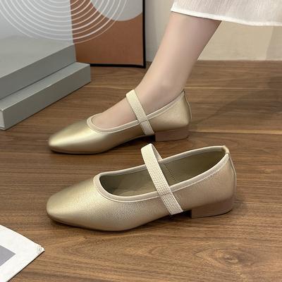 Модная женская обувь на плоской подошве, летняя повседневная обувь с мелким вырезом, новая обувь с квадратным носком, дизайнерский бренд, для ходьбы, элегантное платье, удобная женская обувь, zapatos mujer