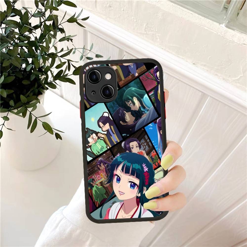 Anime A-Apothecary Diaries Phone Case For IPhone 16e 16 15 14 13 12 11 Pro Max X XS Max Plus Matte Clear