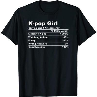 Женская футболка K-pop Girl Kpop Anime, рубашка с длинным рукавом, свитшот, худи