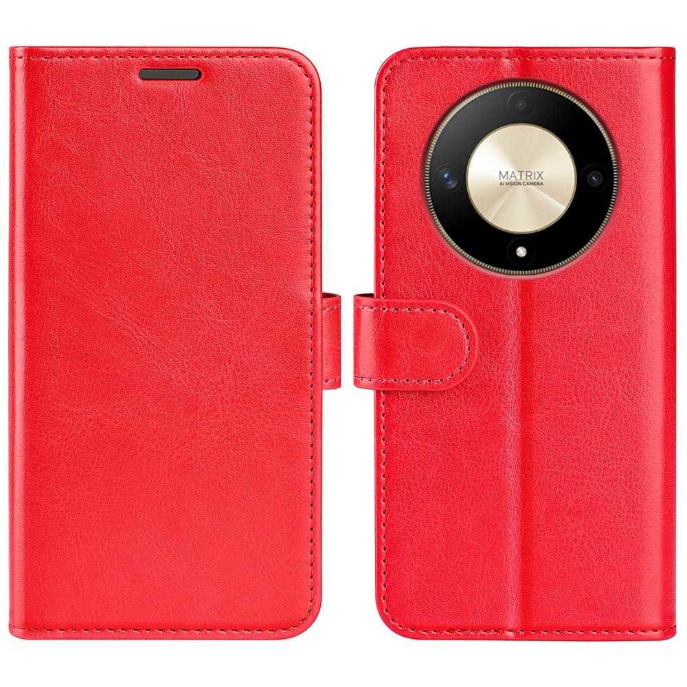 Чехол для Honor X50 5G/X9b 5G/Magic6 Lite 5G, текстура Crazy Horse, откидная крышка