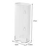 Wall Mount Storage Box Clear Visible Hollow Bottom Dustproof Socks Briefs Panties Underwear Organizer Holder Container