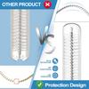 Owala Straw Cleaner Brush - Extra Long 12.5 inch Pipe Cleaners, Extra Wide 10mm Stainless Steel Cleaning Brush Set for Straws on Cups, Water Bottles,