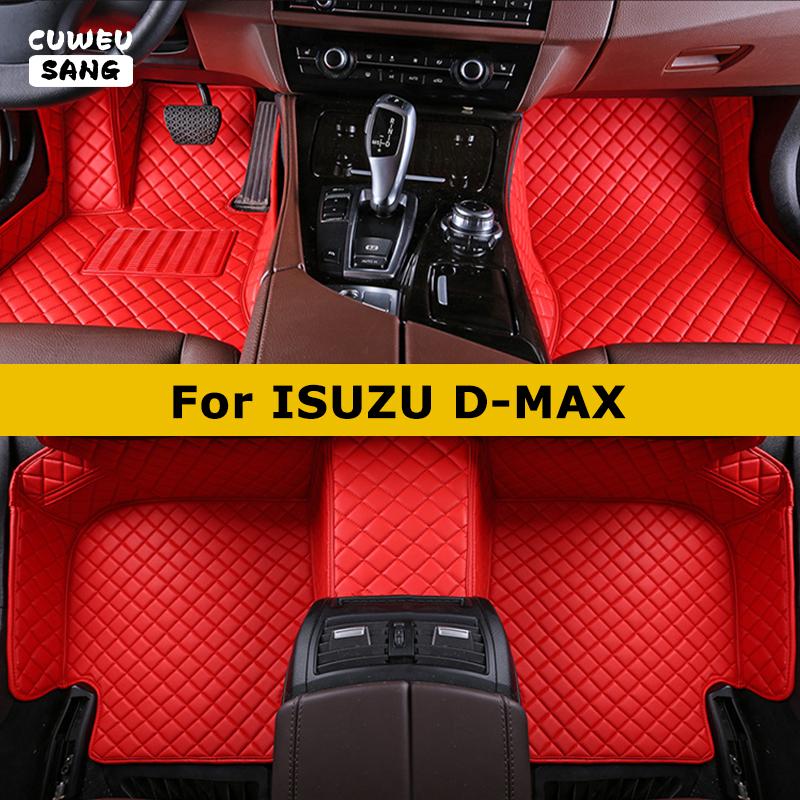 BFY1 CUWEUSANG Индивидуальные автомобильные коврики для ISUZU D-MAX 2012-2022 DMAX Автомобильные коврики для ног Coche Аксессуар