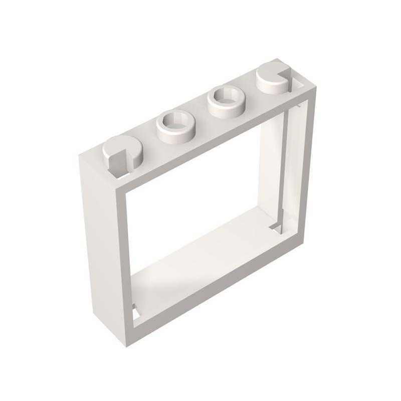 10pcs 60594 Window Frame 1x4x3 Building Blocks Moc Accessories Compatible with Construction Bricks DIY Children Toys