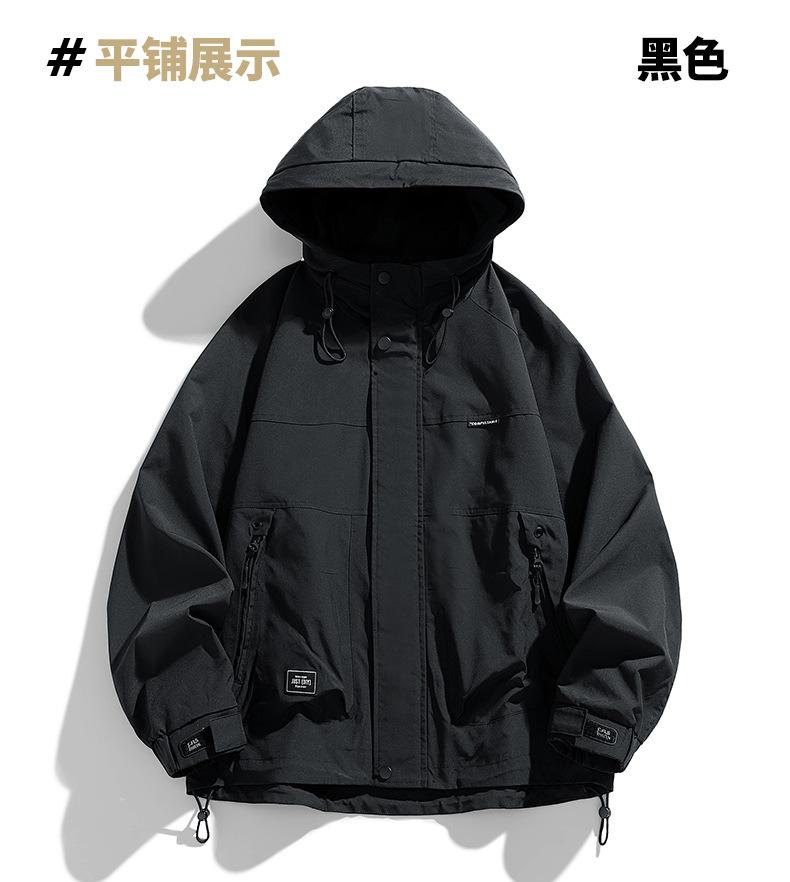 Американский модный бренд с капюшоном, горное пальто, мужская осенне-зимняя куртка с капюшоном, весенняя молодежная куртка-карго