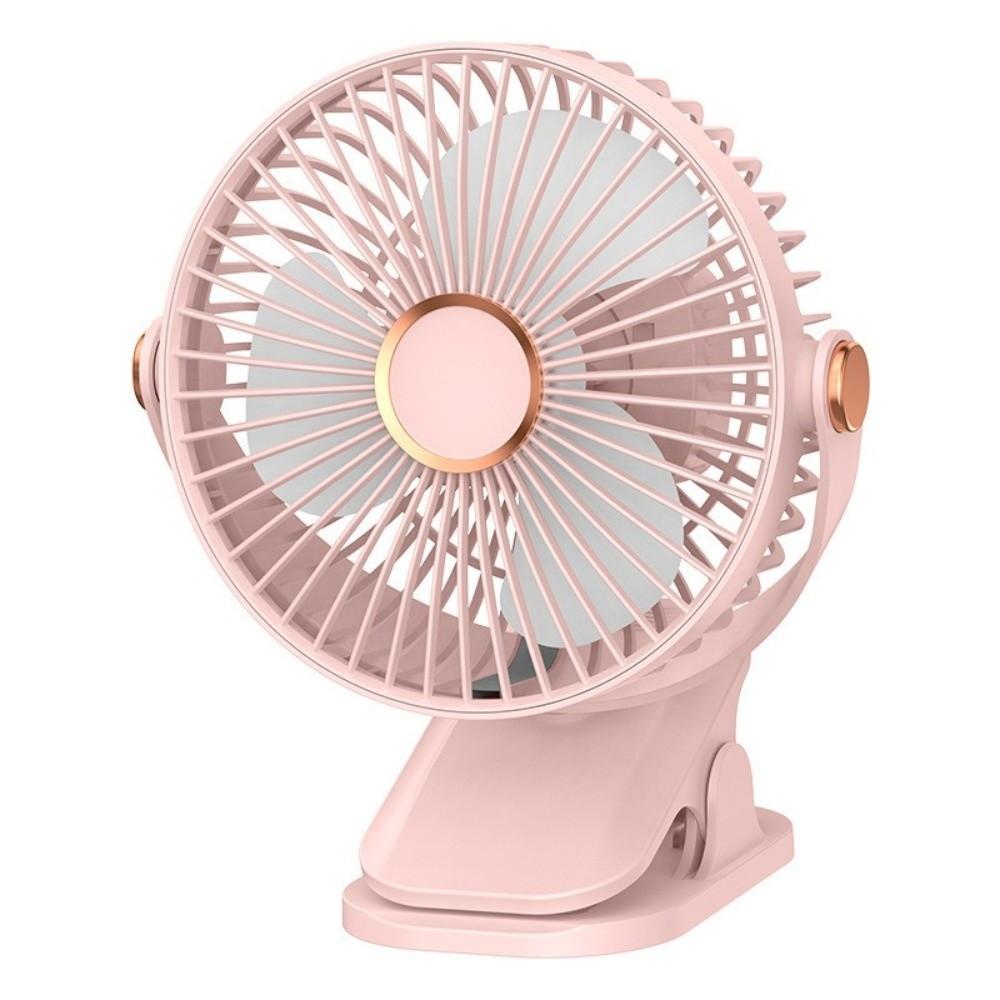 Clip/Stand/Hang Design Desktop Electric Fan 720° Rotation Cooling Fan Portable Clip-on Fan Home