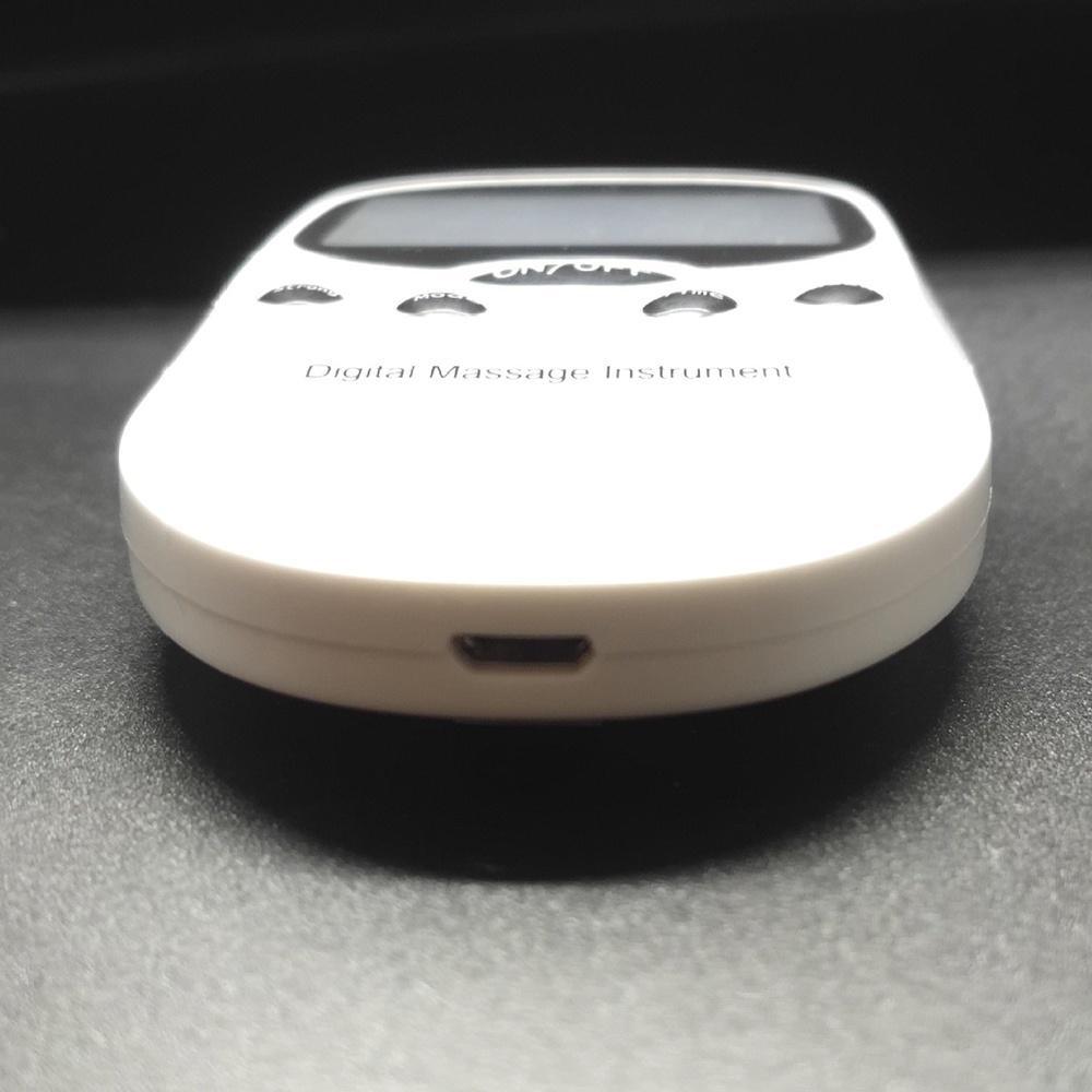 Многофункциональный цифровой массажный инструмент Tens с 8 электродными подушечками, электрический массажер, импульсный стимулятор мышц, терапия для облегчения боли в спине Fytrading